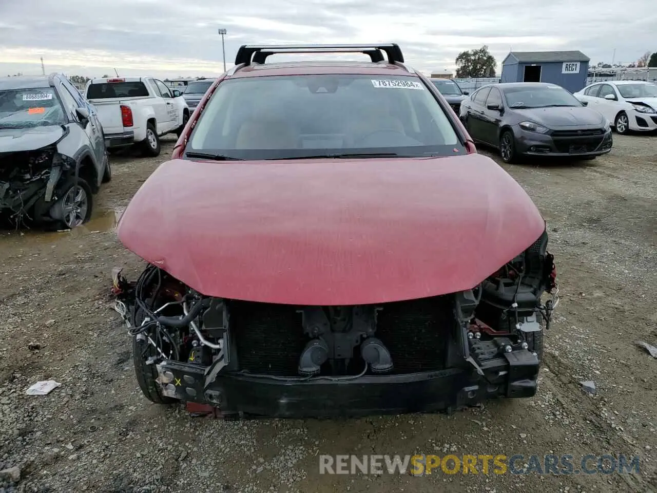 5 fotografías del automóvil dañado JTJDARDZ2L5016524 LEXUS NX 2020