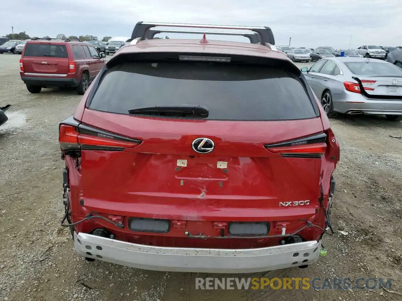 6 fotografías del automóvil dañado JTJDARDZ2L5016524 LEXUS NX 2020