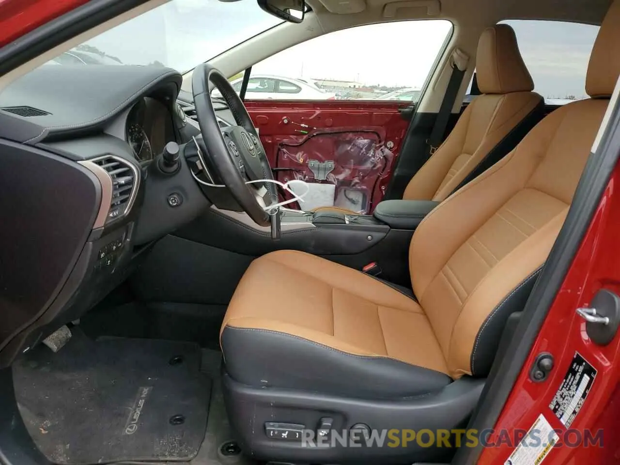 7 fotografías del automóvil dañado JTJDARDZ2L5016524 LEXUS NX 2020