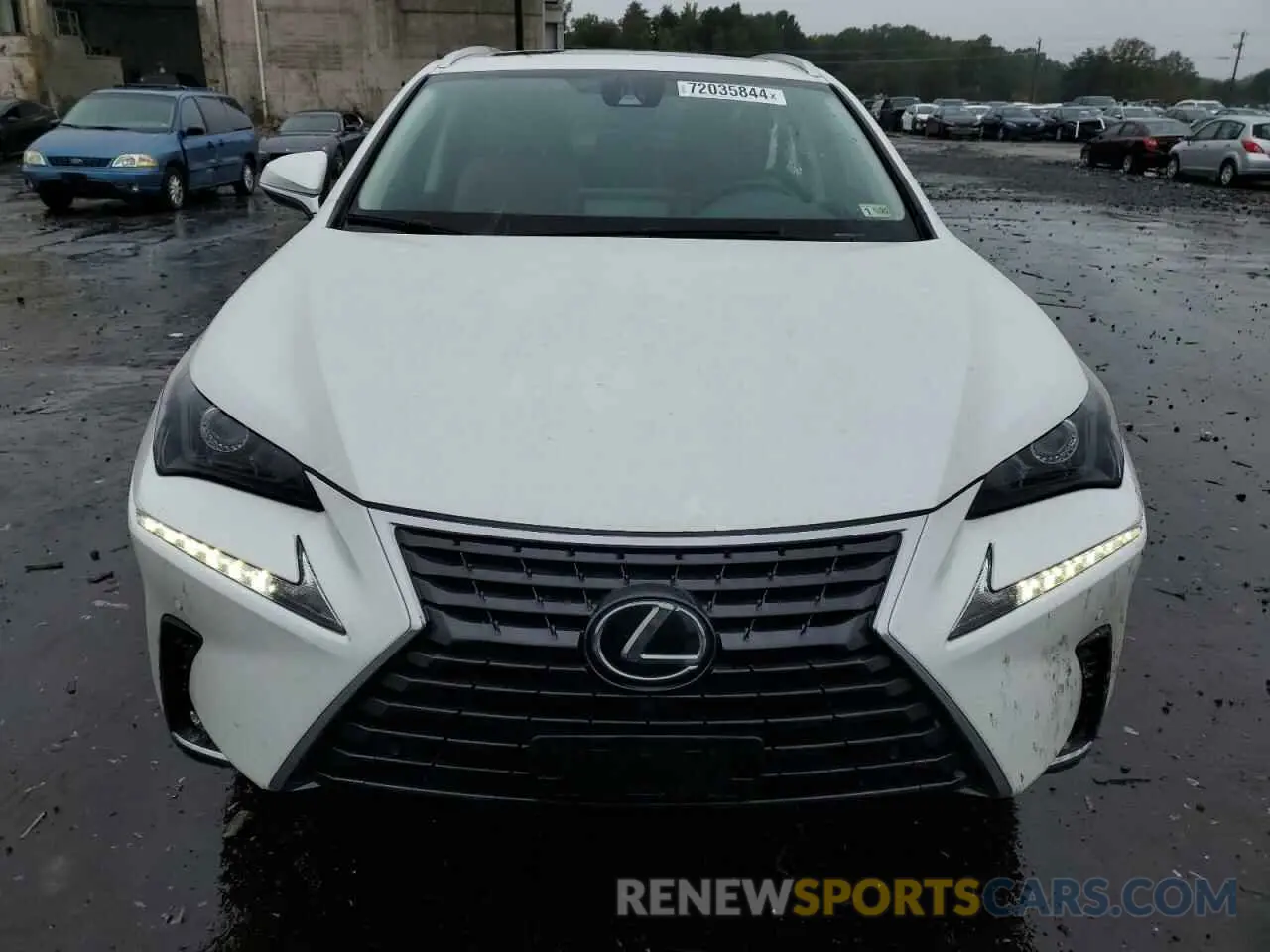 5 fotografías del automóvil dañado JTJDARDZ3L5012708 LEXUS NX 2020