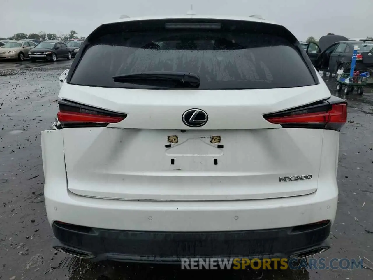 6 fotografías del automóvil dañado JTJDARDZ3L5012708 LEXUS NX 2020