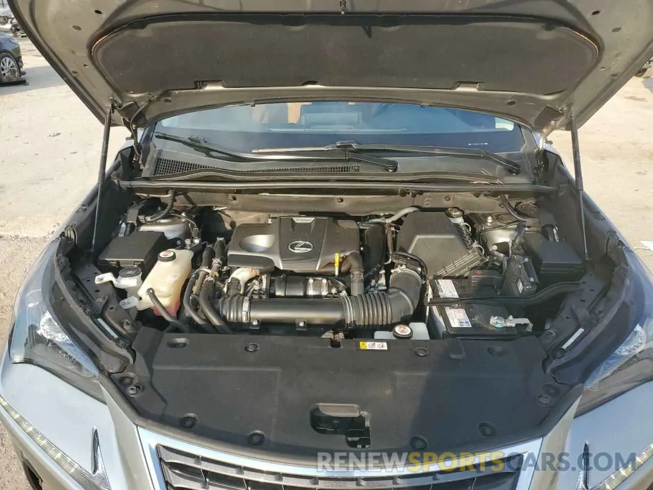 12 fotografías del automóvil dañado JTJDARDZ4L2225975 LEXUS NX 2020