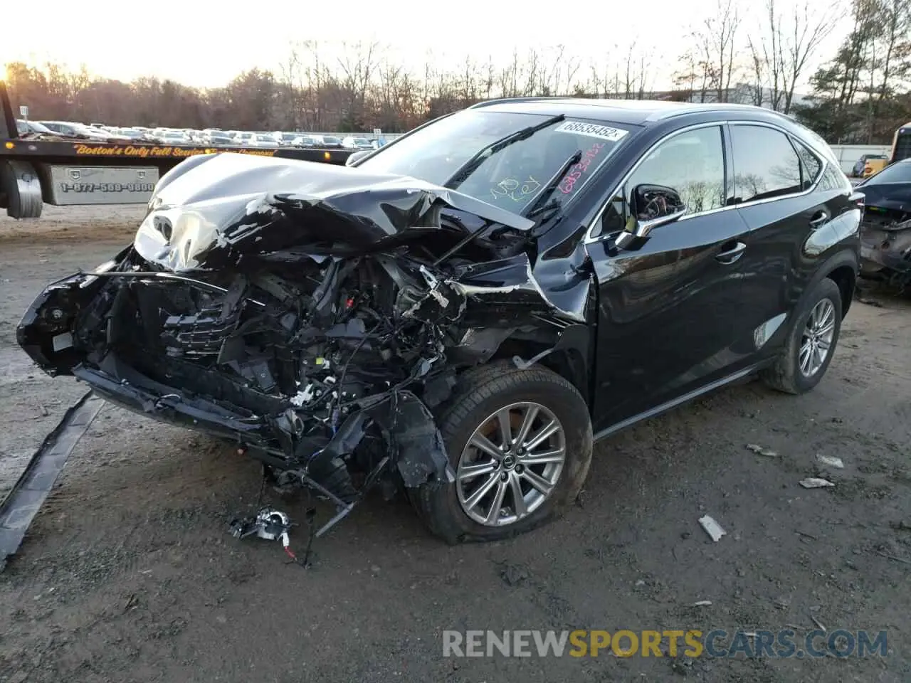 1 fotografías del automóvil dañado JTJDARDZ4L2227077 LEXUS NX 2020