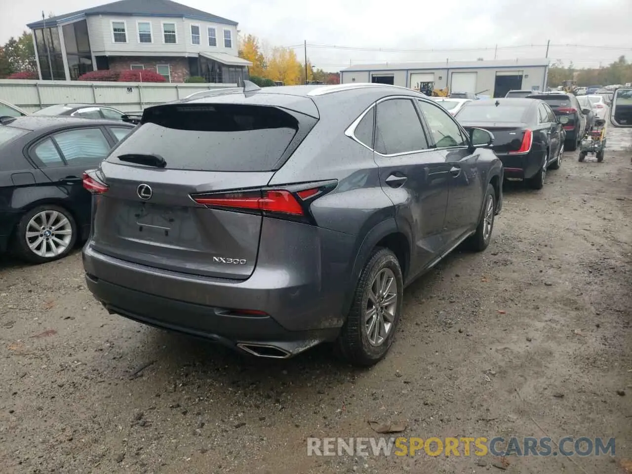 4 fotografías del automóvil dañado JTJDARDZ5L5011897 LEXUS NX 2020