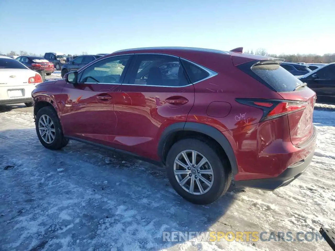 2 fotografías del automóvil dañado JTJDARDZ6L5006241 LEXUS NX 2020