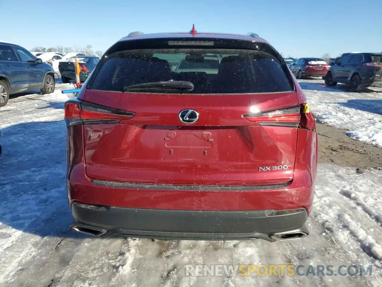 6 fotografías del automóvil dañado JTJDARDZ6L5006241 LEXUS NX 2020