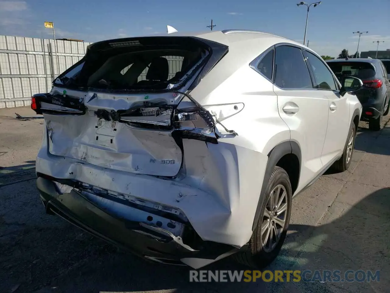 4 fotografías del automóvil dañado JTJDARDZ6L5010080 LEXUS NX 2020