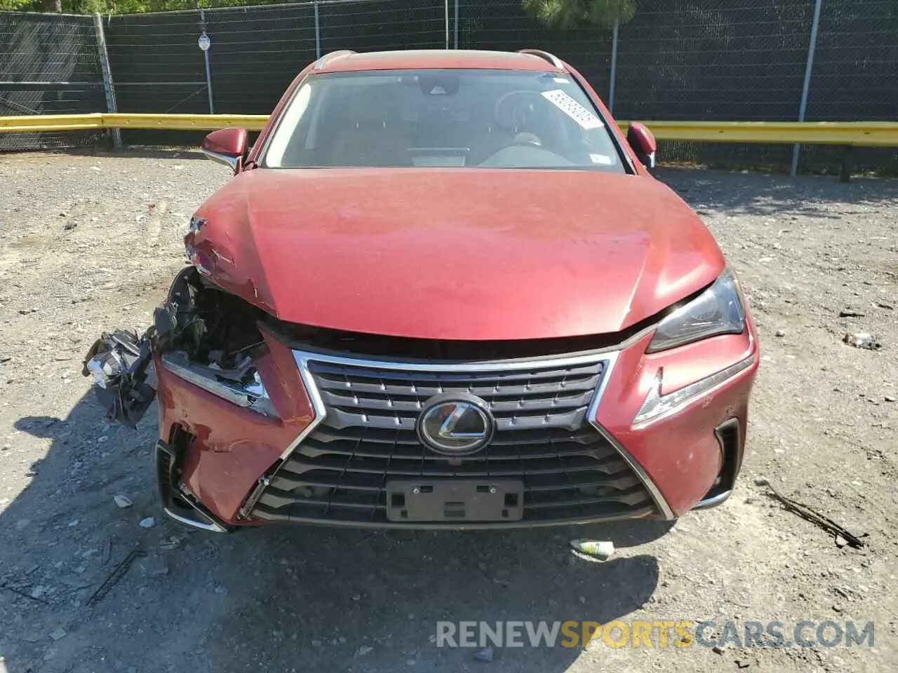 5 fotografías del automóvil dañado JTJDARDZ7L5005101 LEXUS NX 2020