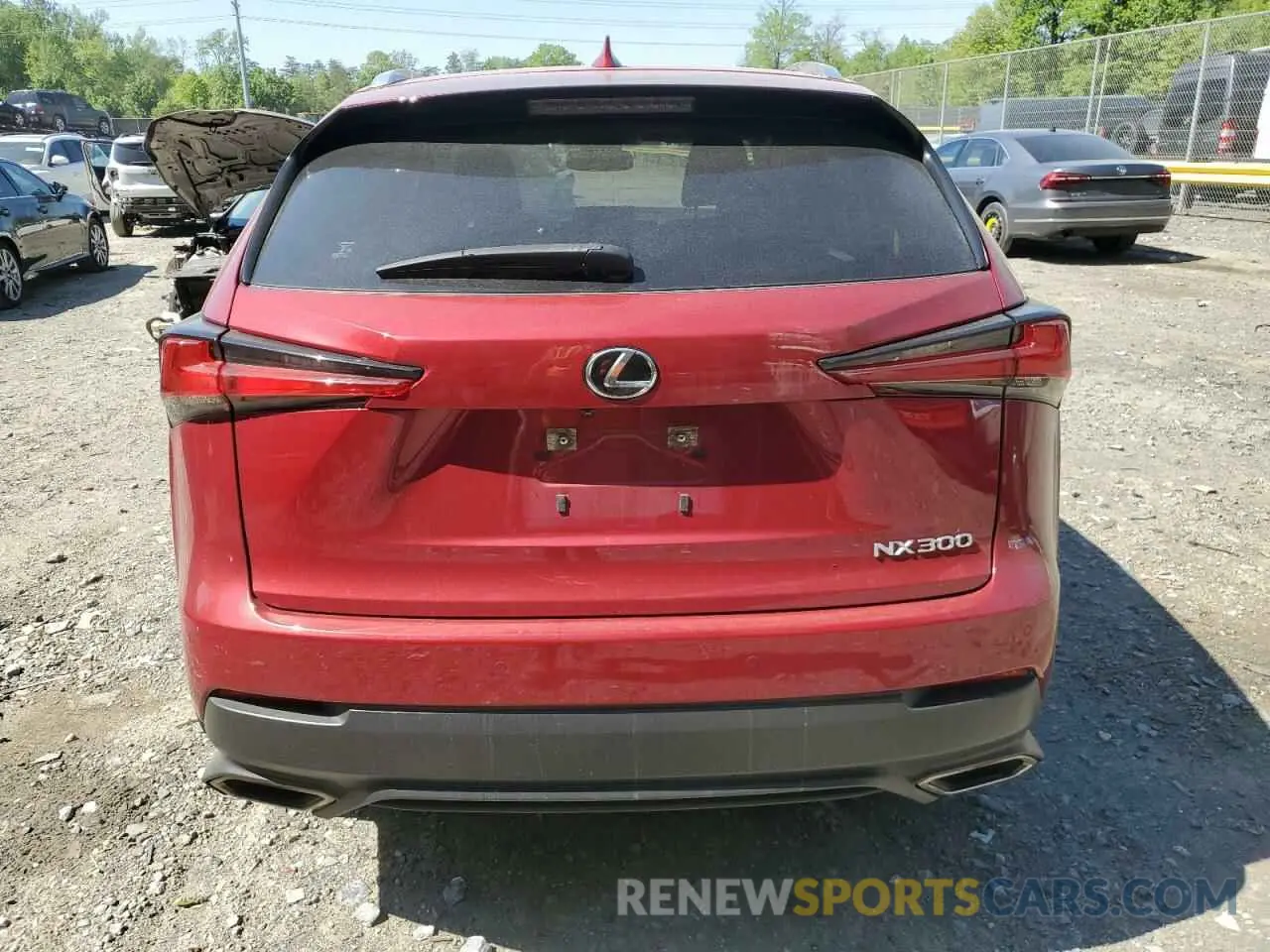 6 fotografías del automóvil dañado JTJDARDZ7L5005101 LEXUS NX 2020