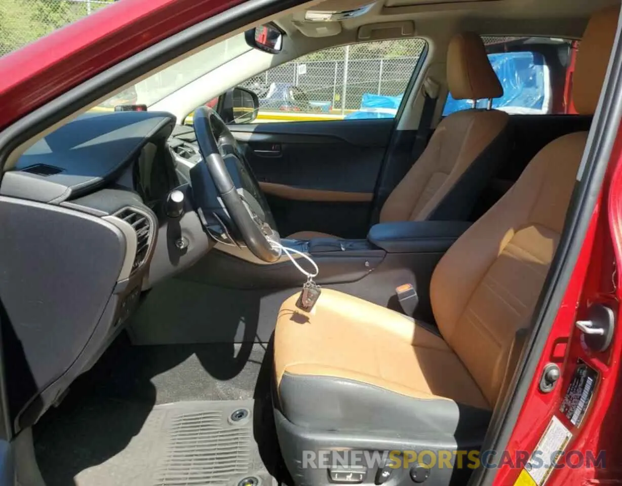 7 fotografías del automóvil dañado JTJDARDZ7L5005101 LEXUS NX 2020