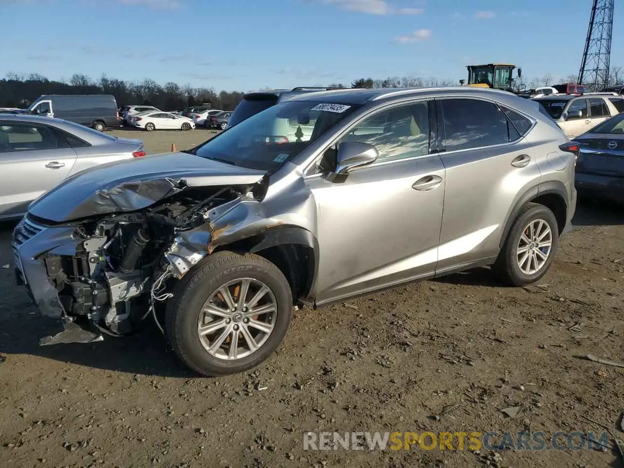 1 fotografías del automóvil dañado JTJDARDZ8L2232928 LEXUS NX 2020