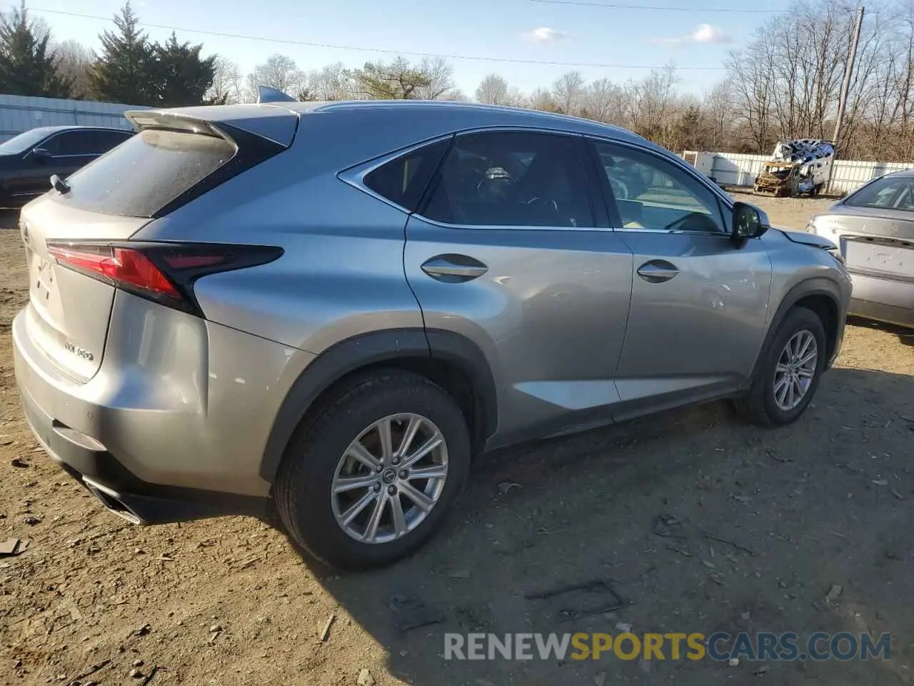 3 fotografías del automóvil dañado JTJDARDZ8L2232928 LEXUS NX 2020