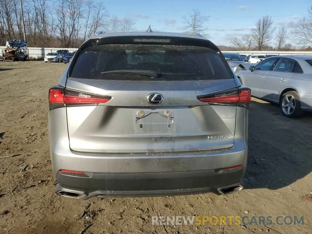 6 fotografías del automóvil dañado JTJDARDZ8L2232928 LEXUS NX 2020