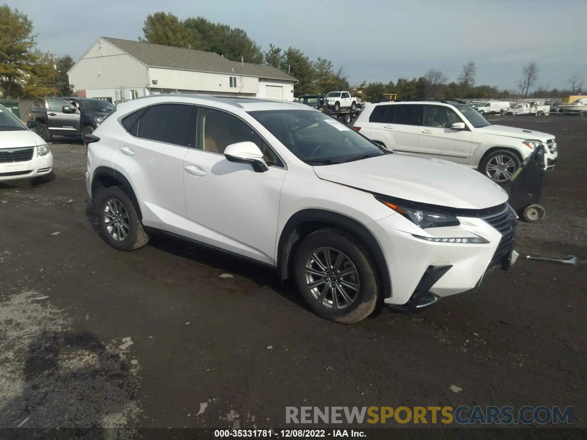 1 fotografías del automóvil dañado JTJDARDZ8L5015300 LEXUS NX 2020