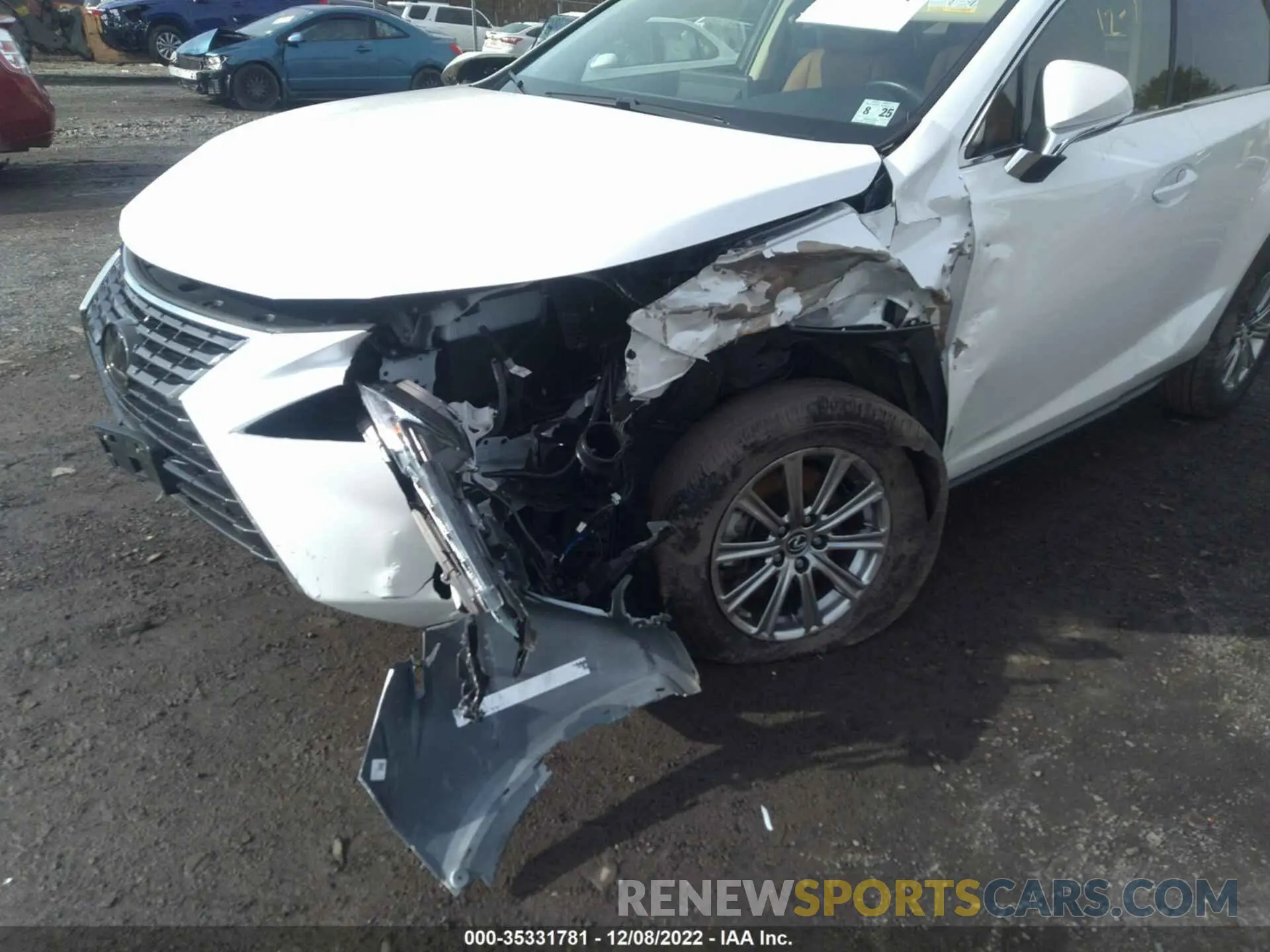 6 fotografías del automóvil dañado JTJDARDZ8L5015300 LEXUS NX 2020