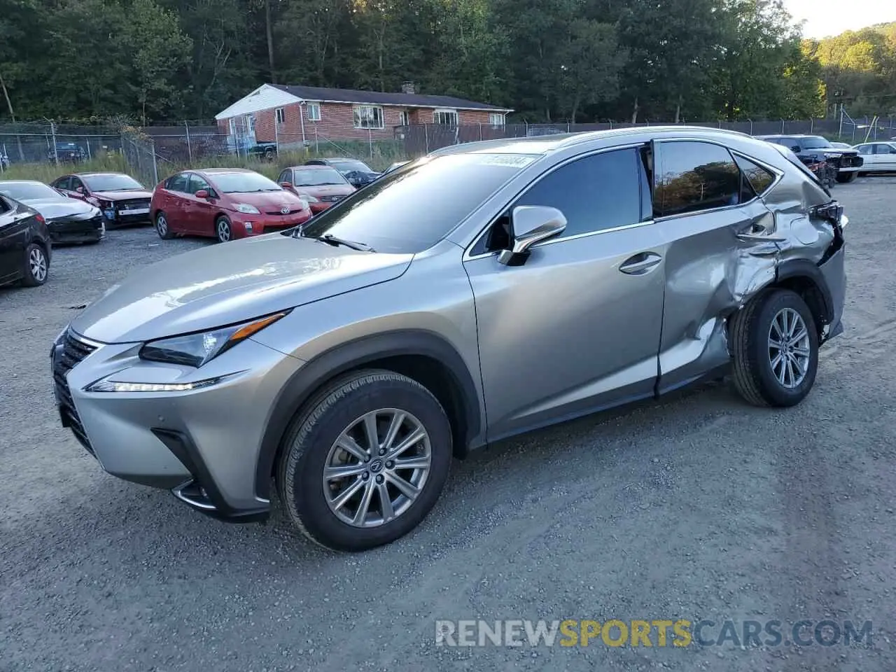 1 fotografías del automóvil dañado JTJDARDZ9L2234574 LEXUS NX 2020