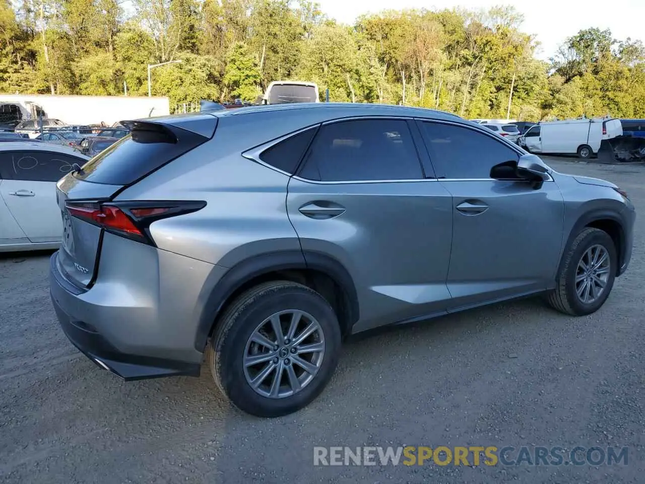 3 fotografías del automóvil dañado JTJDARDZ9L2234574 LEXUS NX 2020
