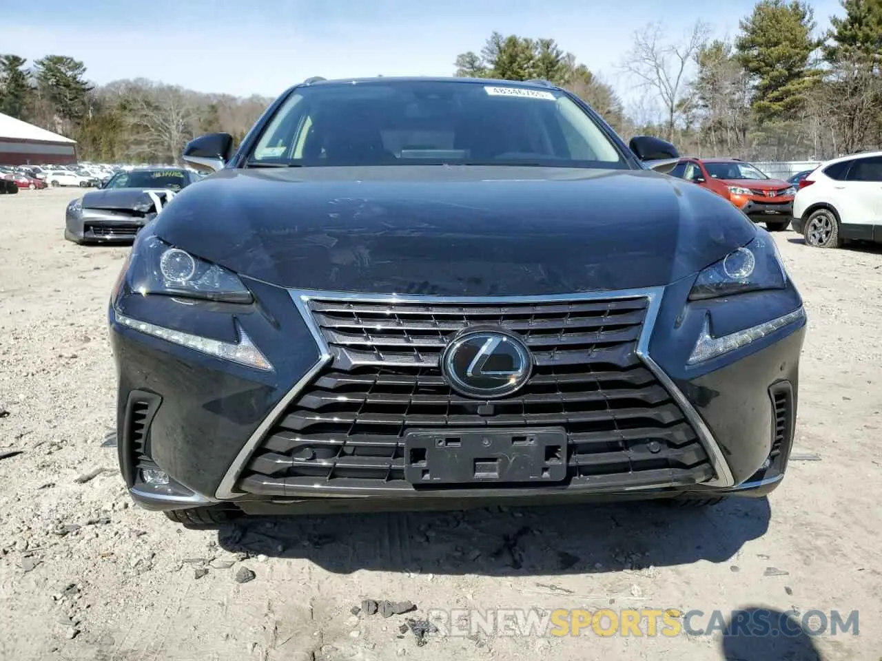 5 fotografías del automóvil dañado JTJDARDZXL2223843 LEXUS NX 2020
