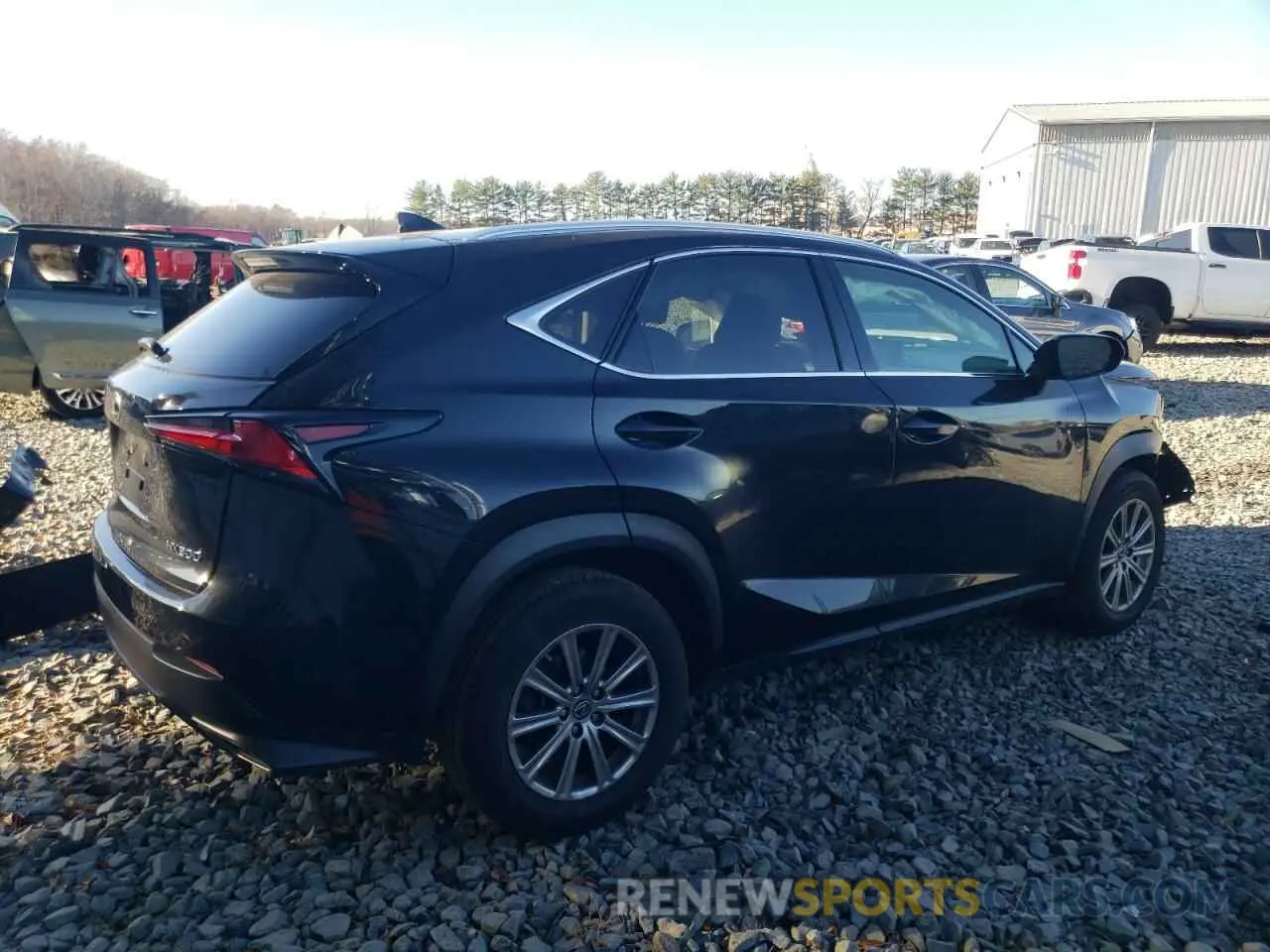 3 fotografías del automóvil dañado JTJDARDZXL2235670 LEXUS NX 2020