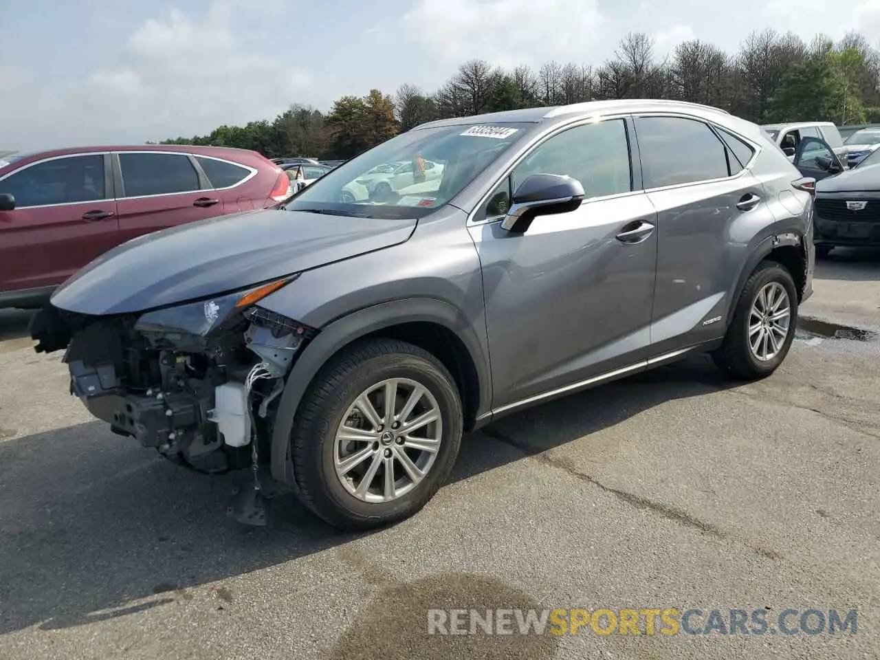 1 fotografías del automóvil dañado JTJDJRDZ2L2135143 LEXUS NX 2020