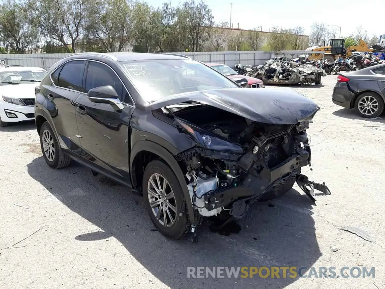 1 fotografías del automóvil dañado JTJDJRDZ4L2128758 LEXUS NX 2020