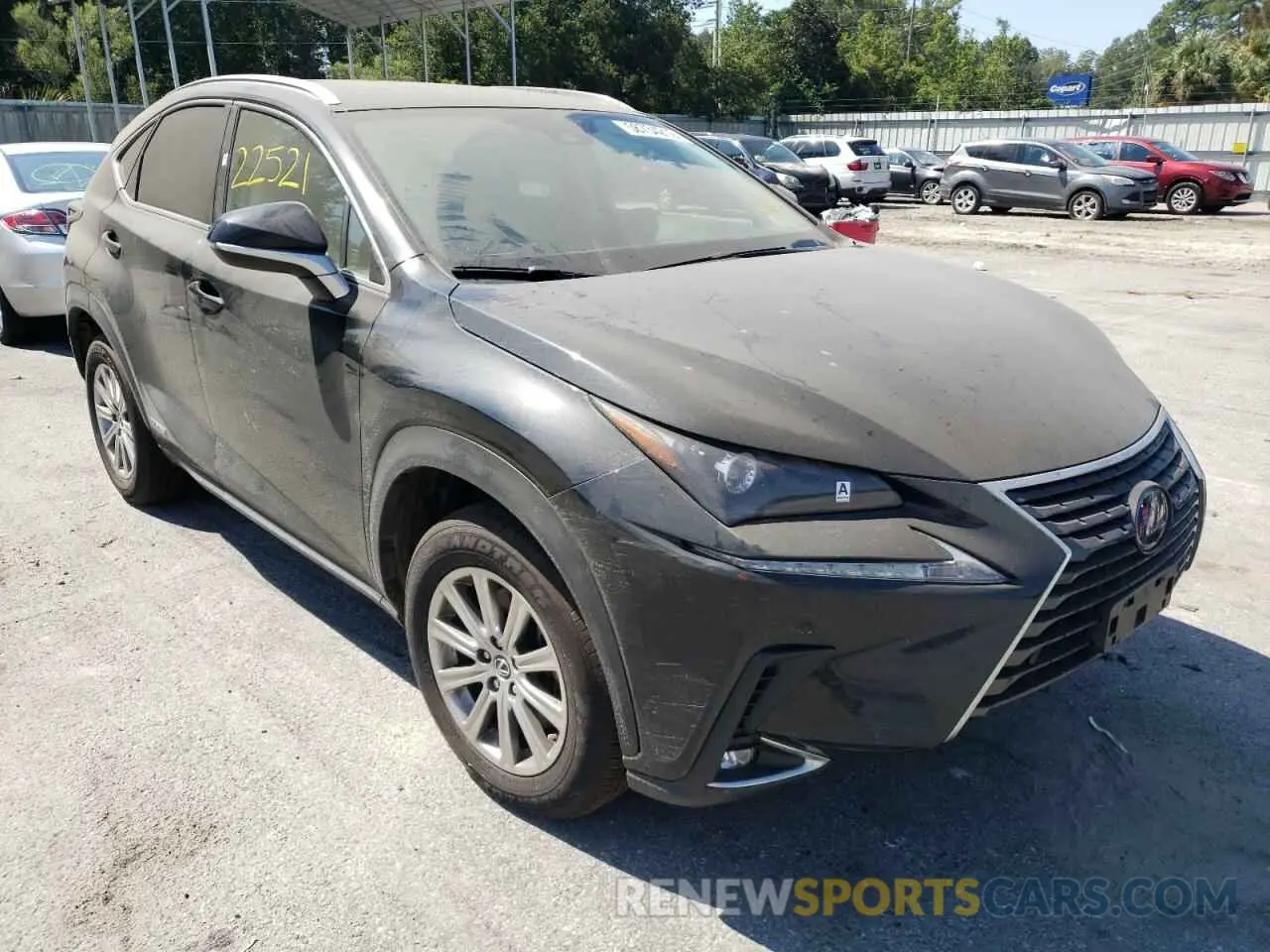 1 fotografías del automóvil dañado JTJDJRDZ4L5000406 LEXUS NX 2020