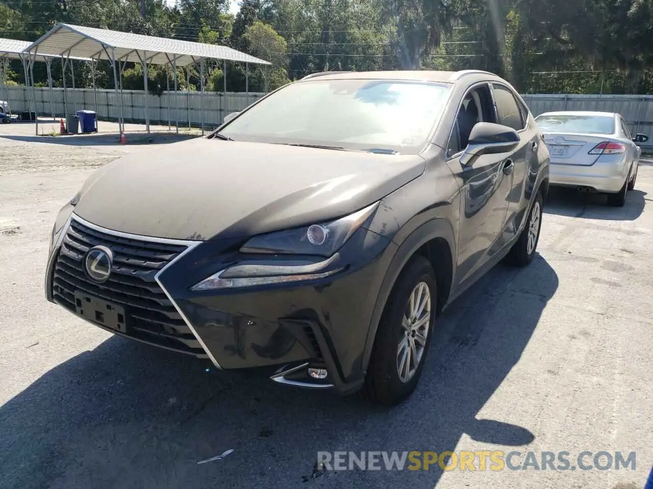 2 fotografías del automóvil dañado JTJDJRDZ4L5000406 LEXUS NX 2020