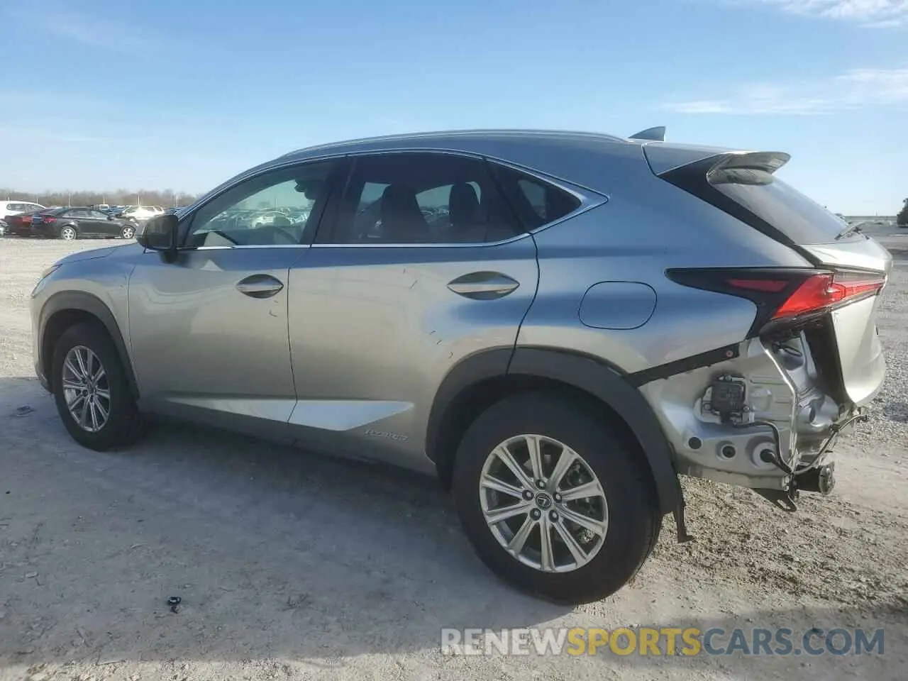 2 fotografías del automóvil dañado JTJDJRDZ5L5001483 LEXUS NX 2020
