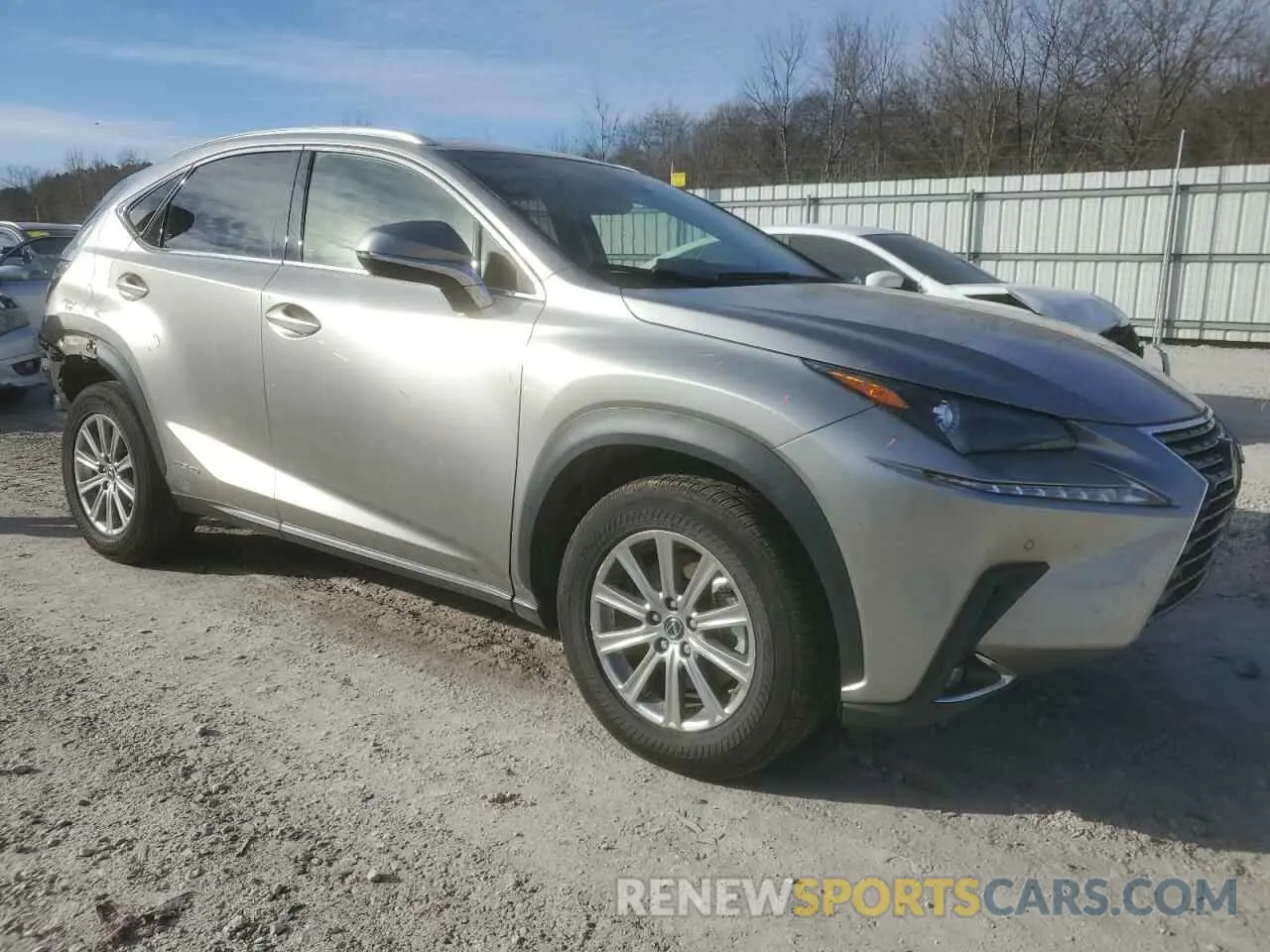 4 fotografías del automóvil dañado JTJDJRDZ5L5001483 LEXUS NX 2020