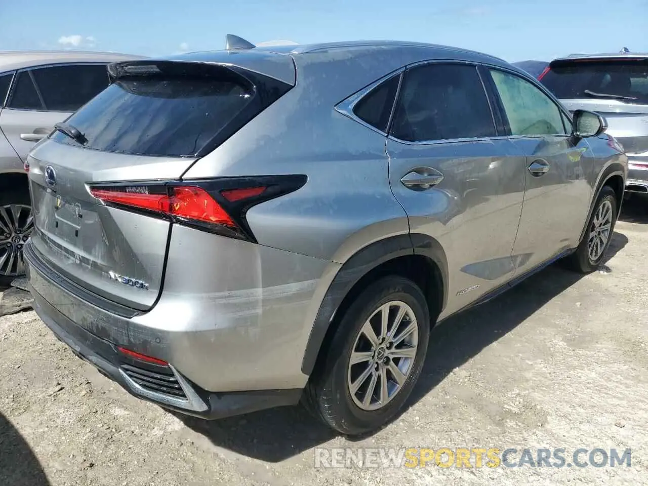 3 fotografías del automóvil dañado JTJDJRDZ6L2134853 LEXUS NX 2020