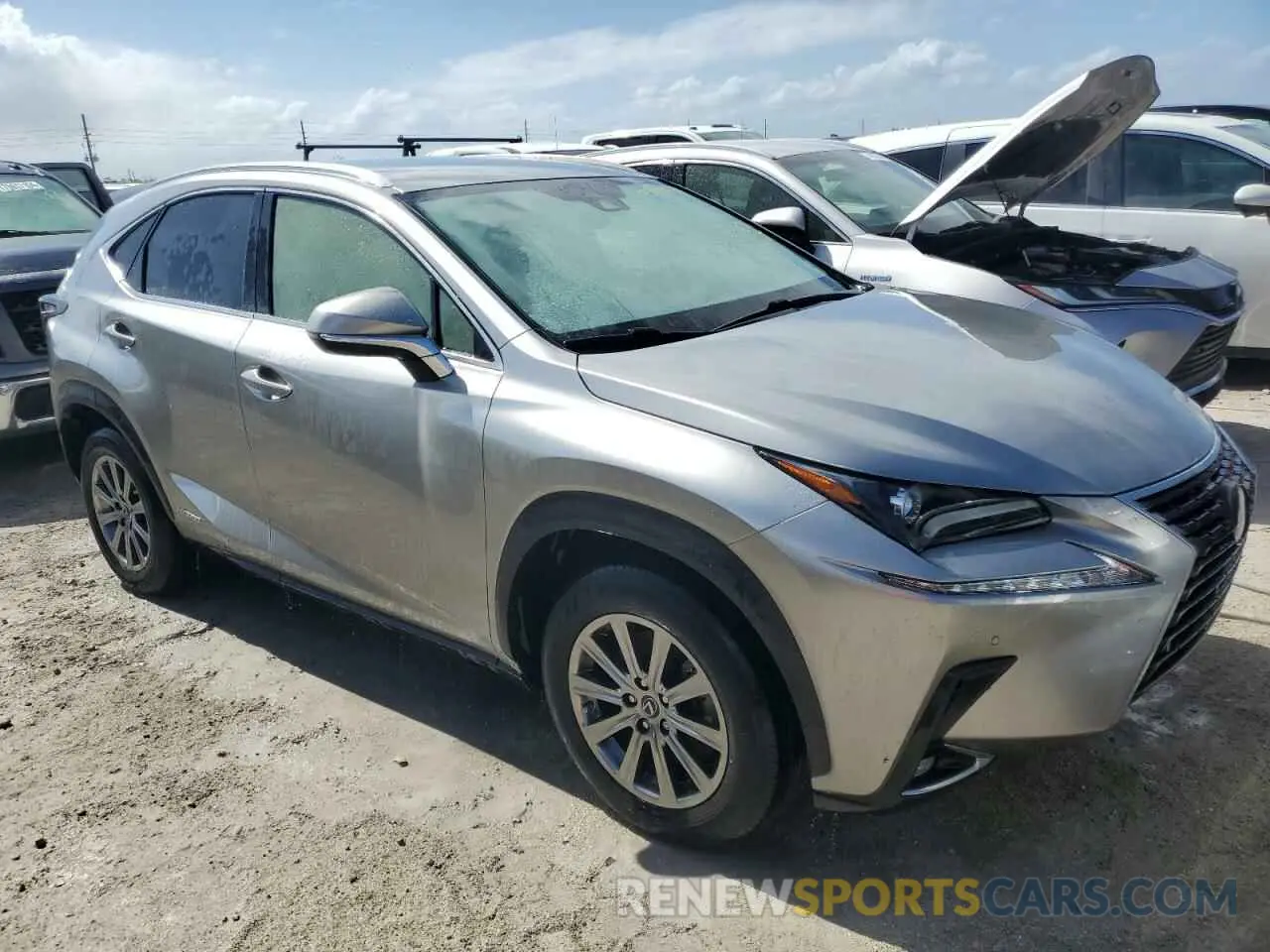 4 fotografías del automóvil dañado JTJDJRDZ6L2134853 LEXUS NX 2020