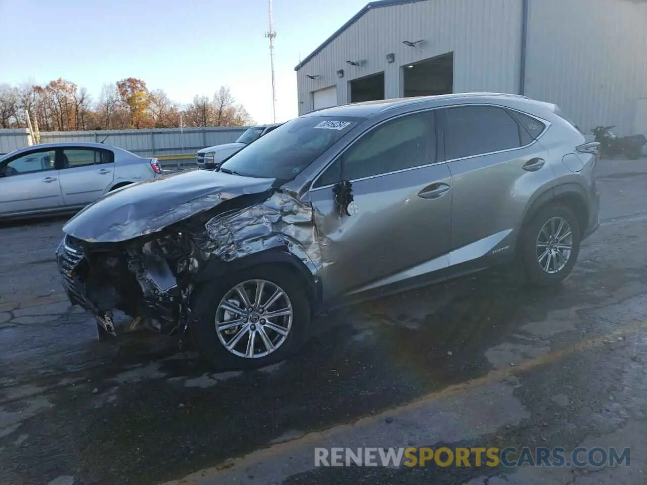 1 fotografías del automóvil dañado JTJDJRDZ7L2129404 LEXUS NX 2020