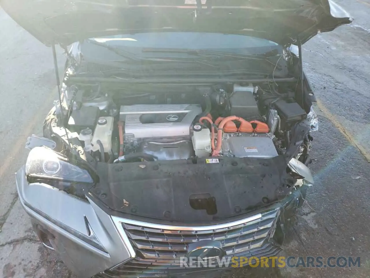 12 fotografías del automóvil dañado JTJDJRDZ7L2129404 LEXUS NX 2020