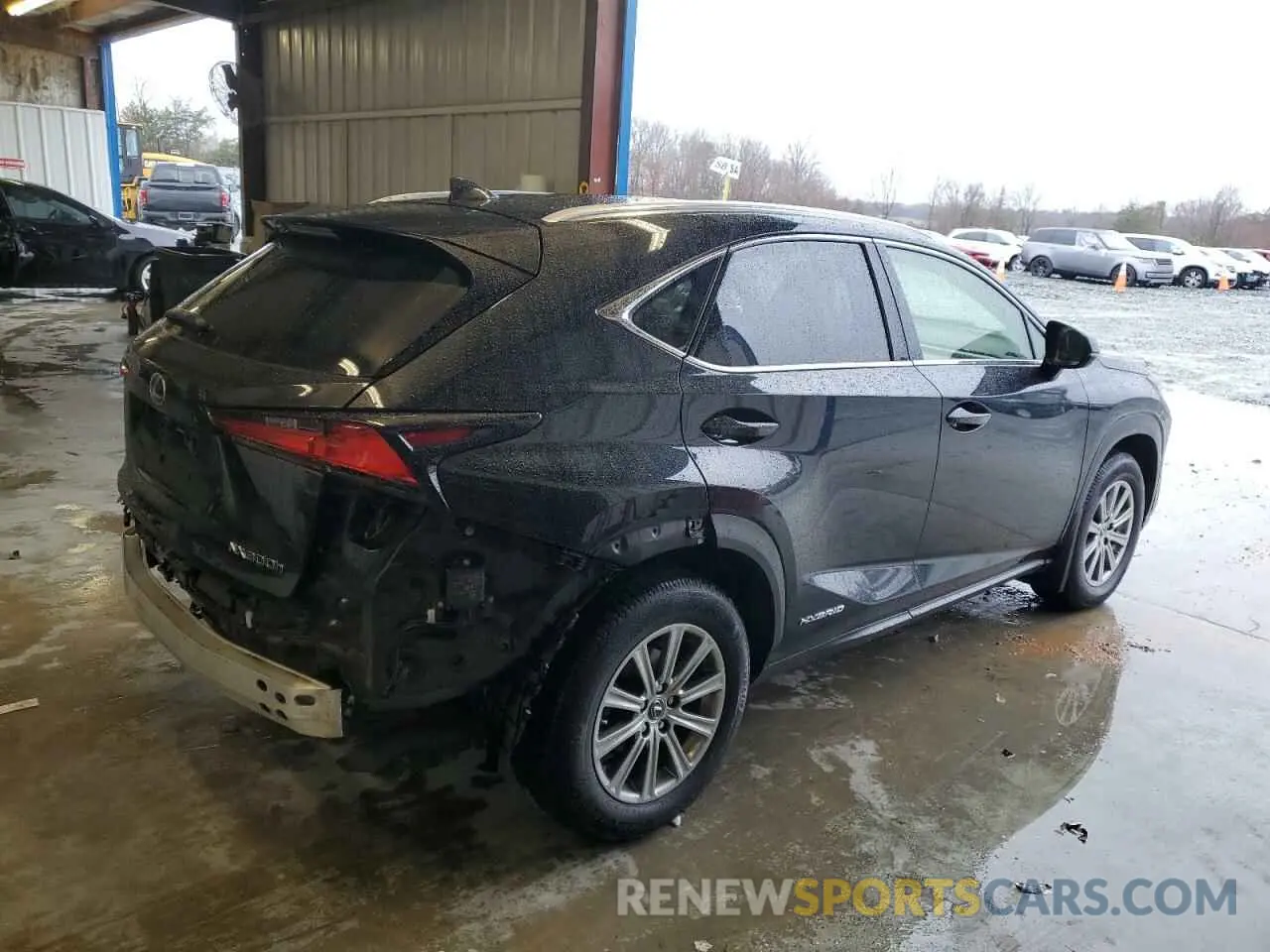 3 fotografías del automóvil dañado JTJDJRDZ9L2140906 LEXUS NX 2020