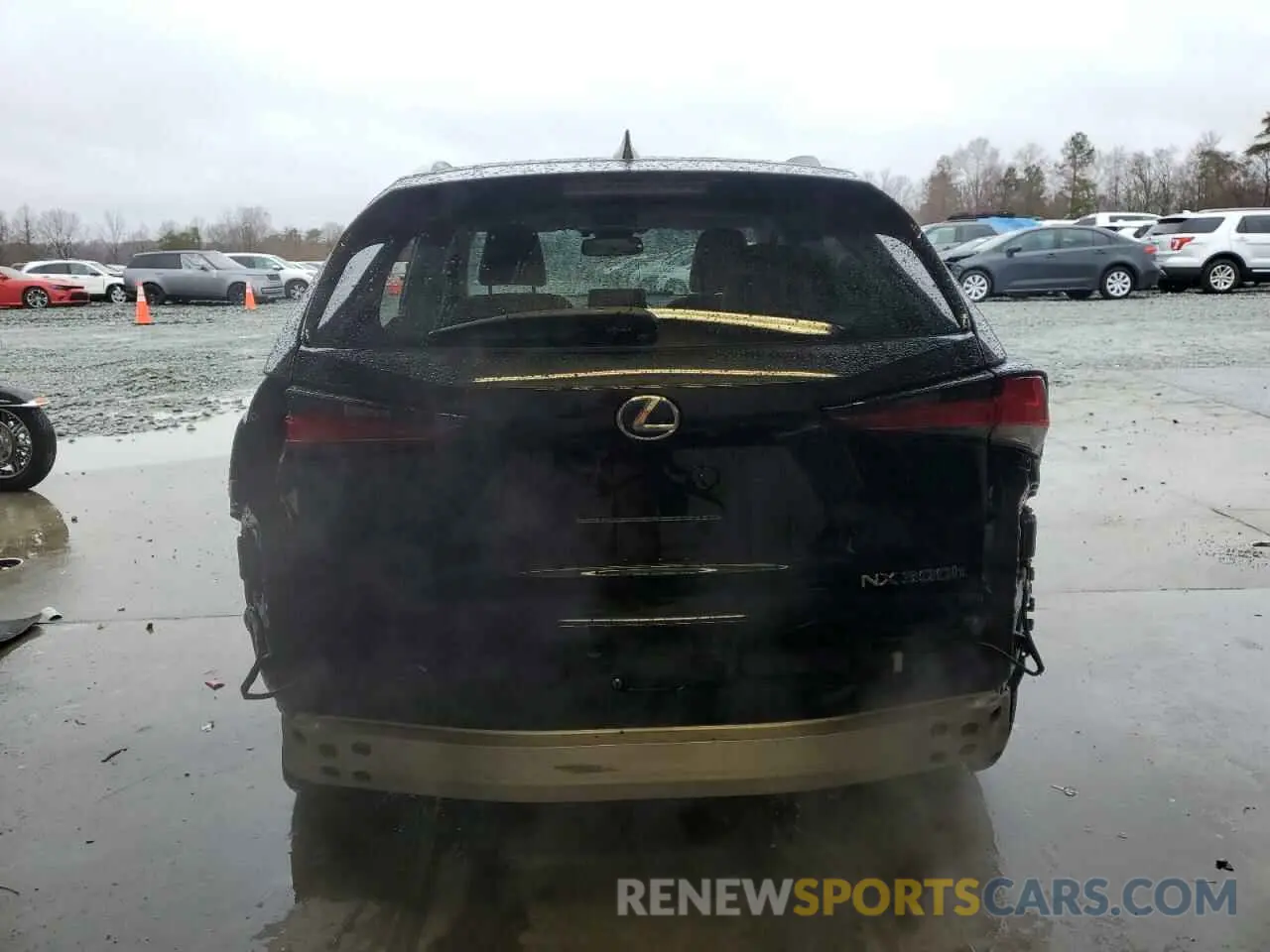 6 fotografías del automóvil dañado JTJDJRDZ9L2140906 LEXUS NX 2020