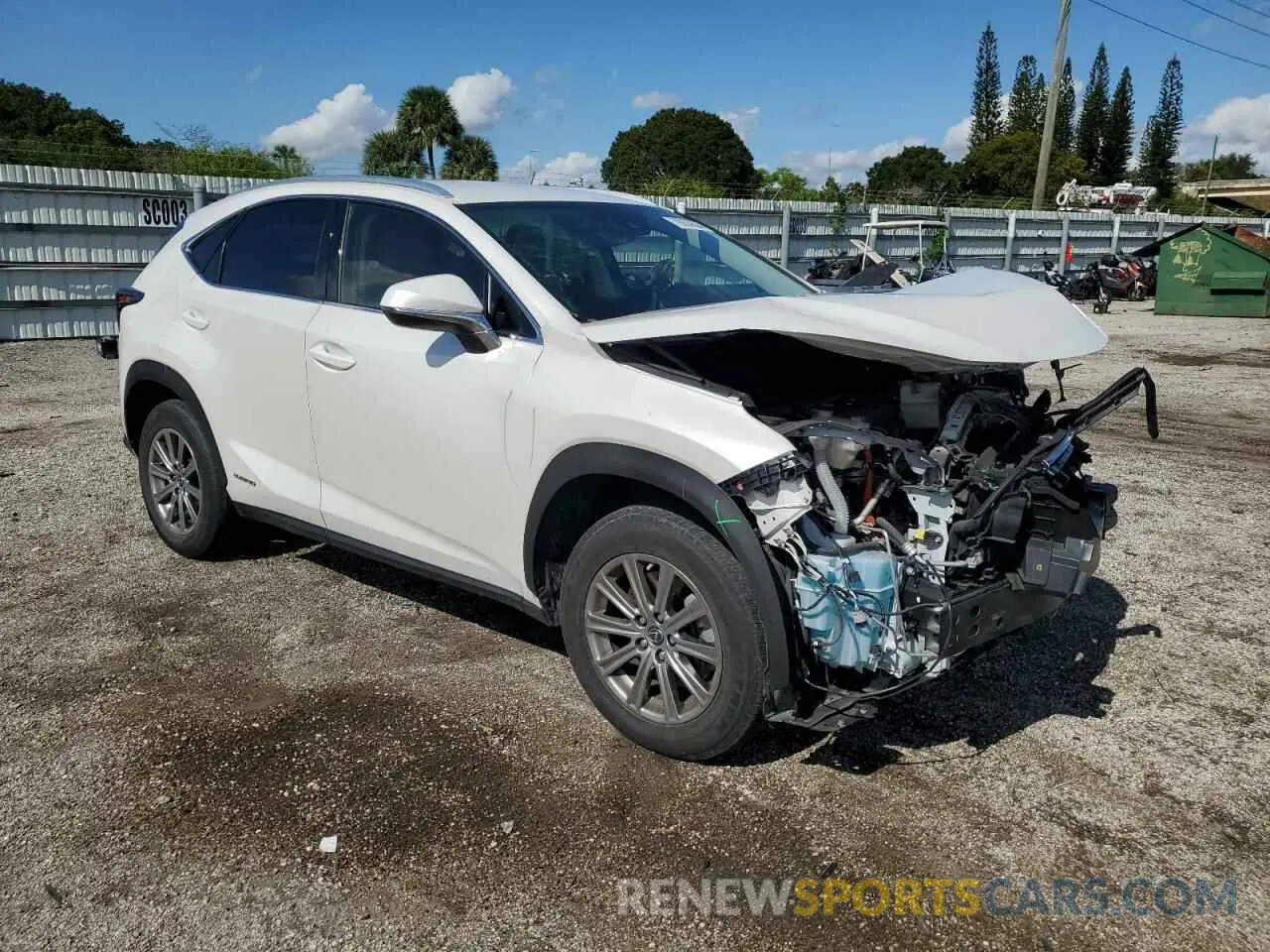 4 fotografías del automóvil dañado JTJDJRDZ9L5009330 LEXUS NX 2020