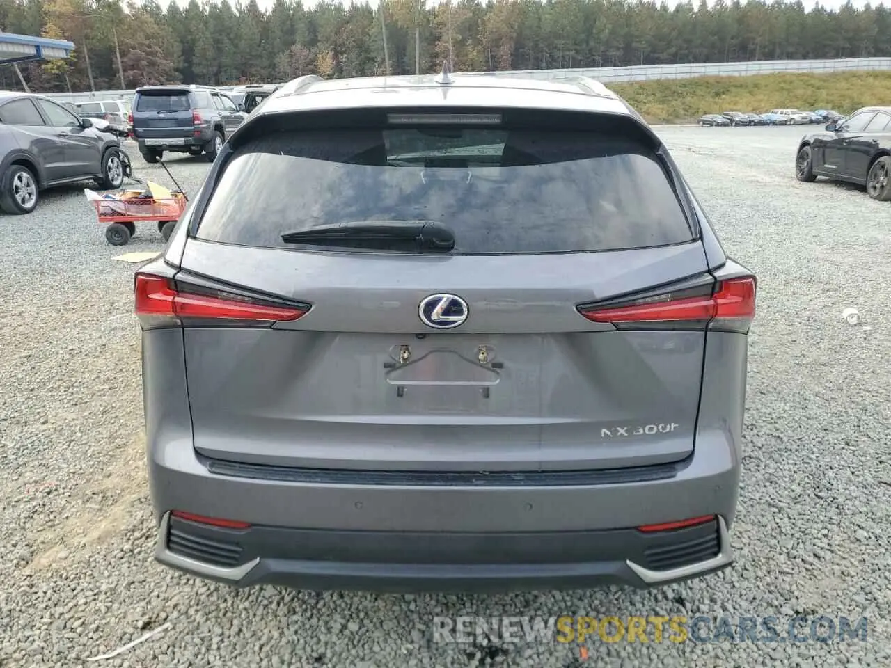 6 fotografías del automóvil dañado JTJDJRDZXL2143121 LEXUS NX 2020