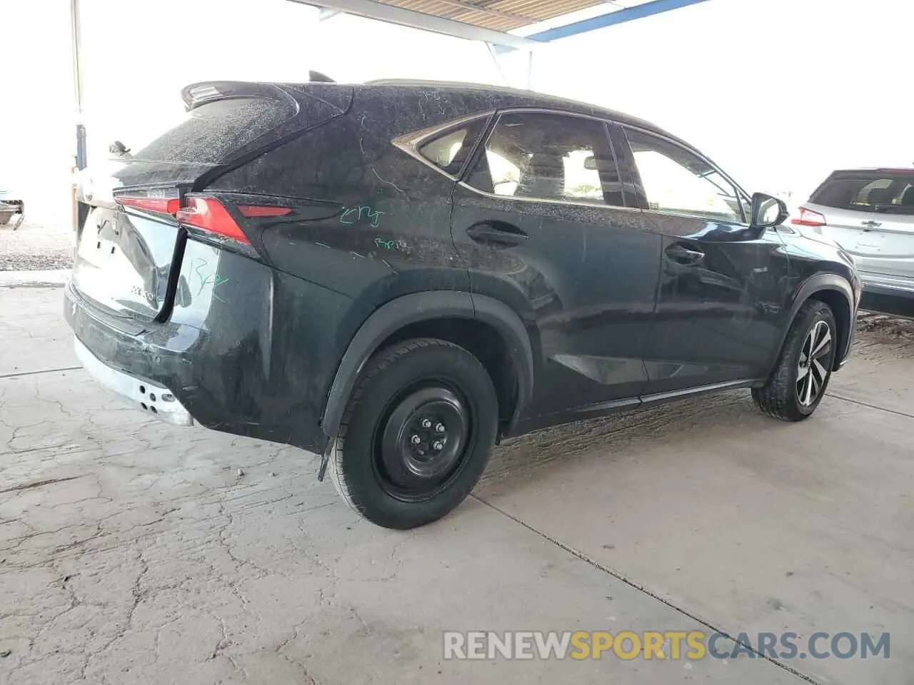 3 fotografías del automóvil dañado JTJGARBZ0L5008616 LEXUS NX 2020