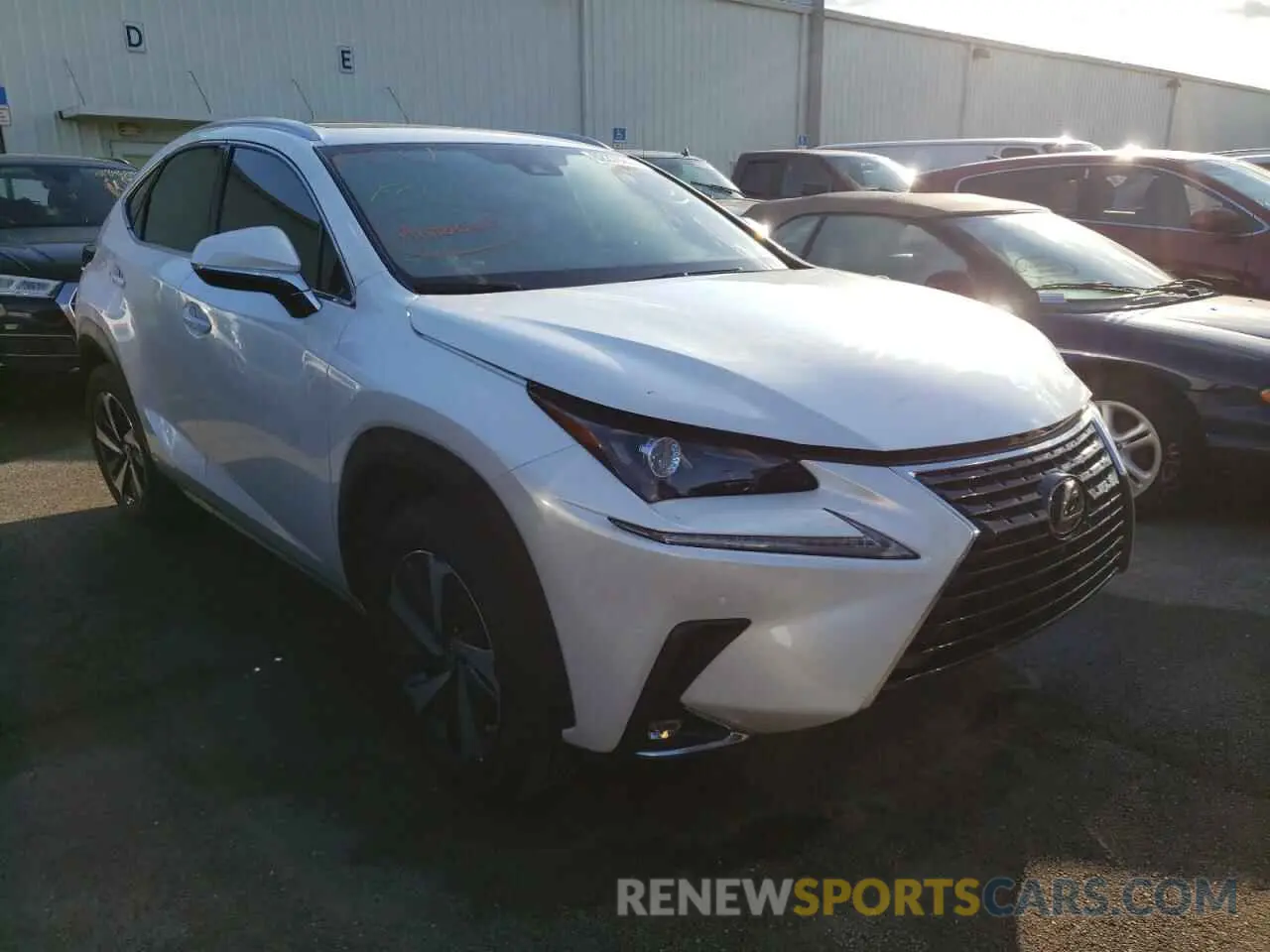 1 fotografías del automóvil dañado JTJGARBZ1L5014747 LEXUS NX 2020