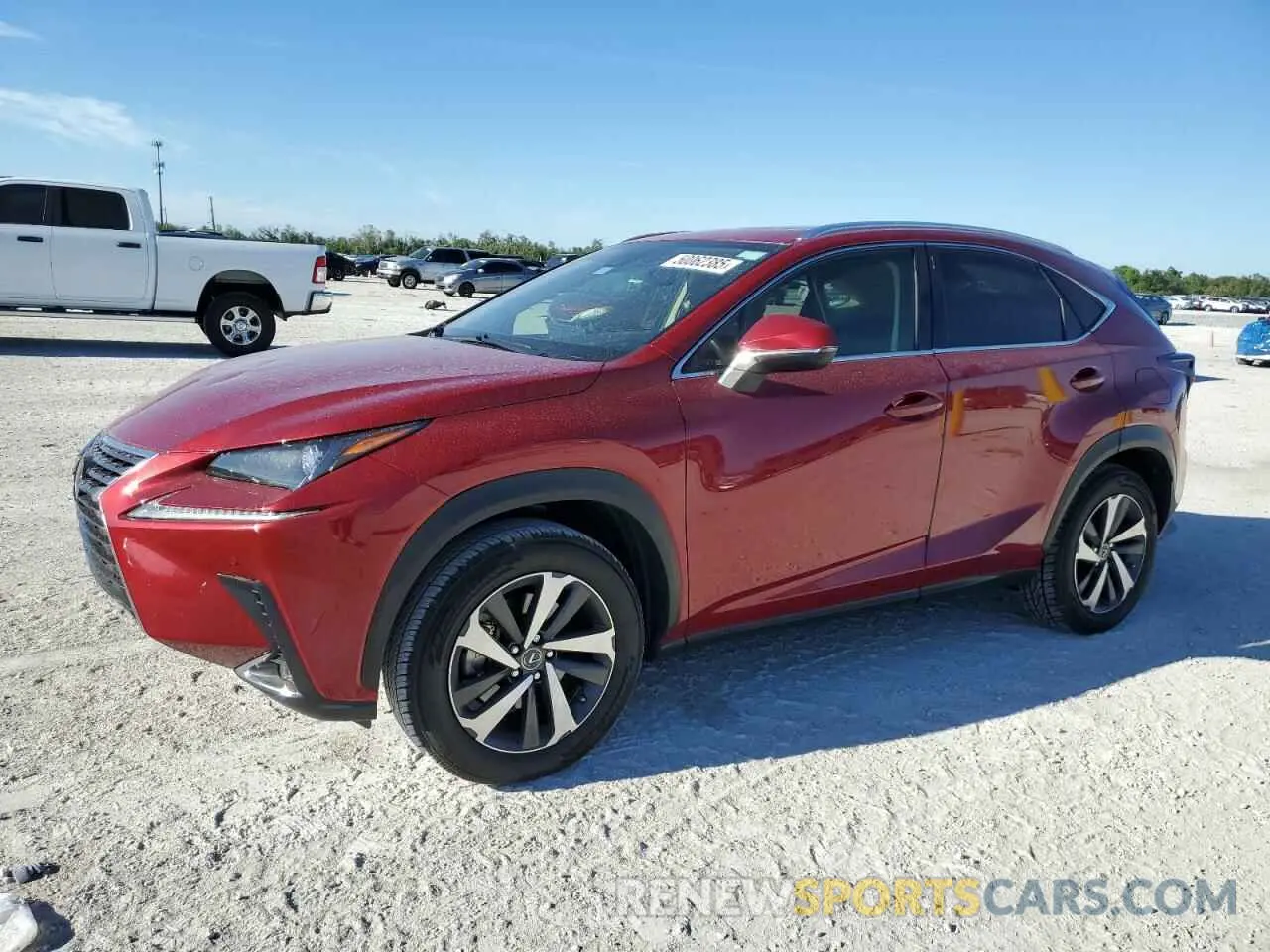 1 fotografías del automóvil dañado JTJGARBZ1L5017700 LEXUS NX 2020