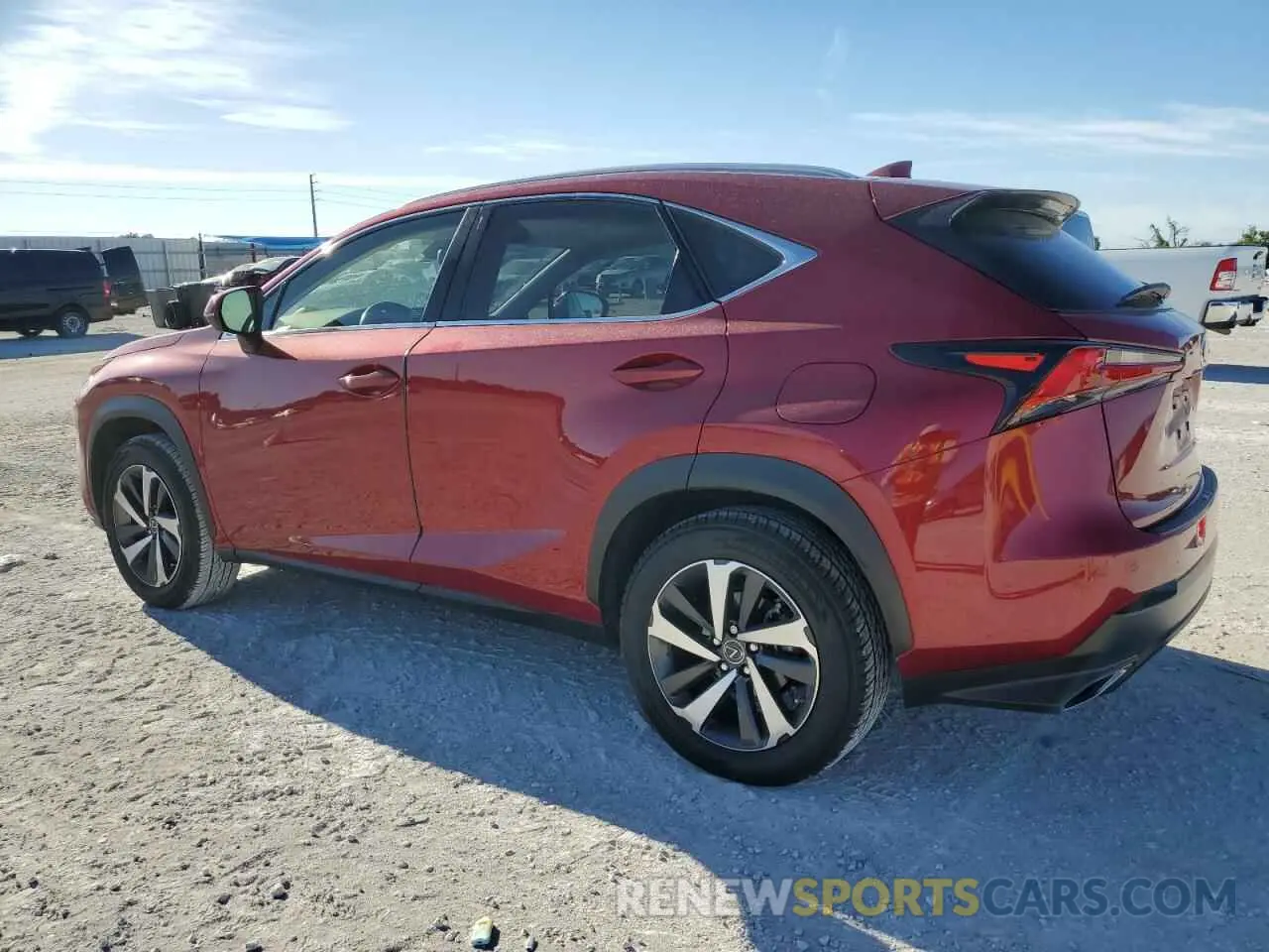 2 fotografías del automóvil dañado JTJGARBZ1L5017700 LEXUS NX 2020