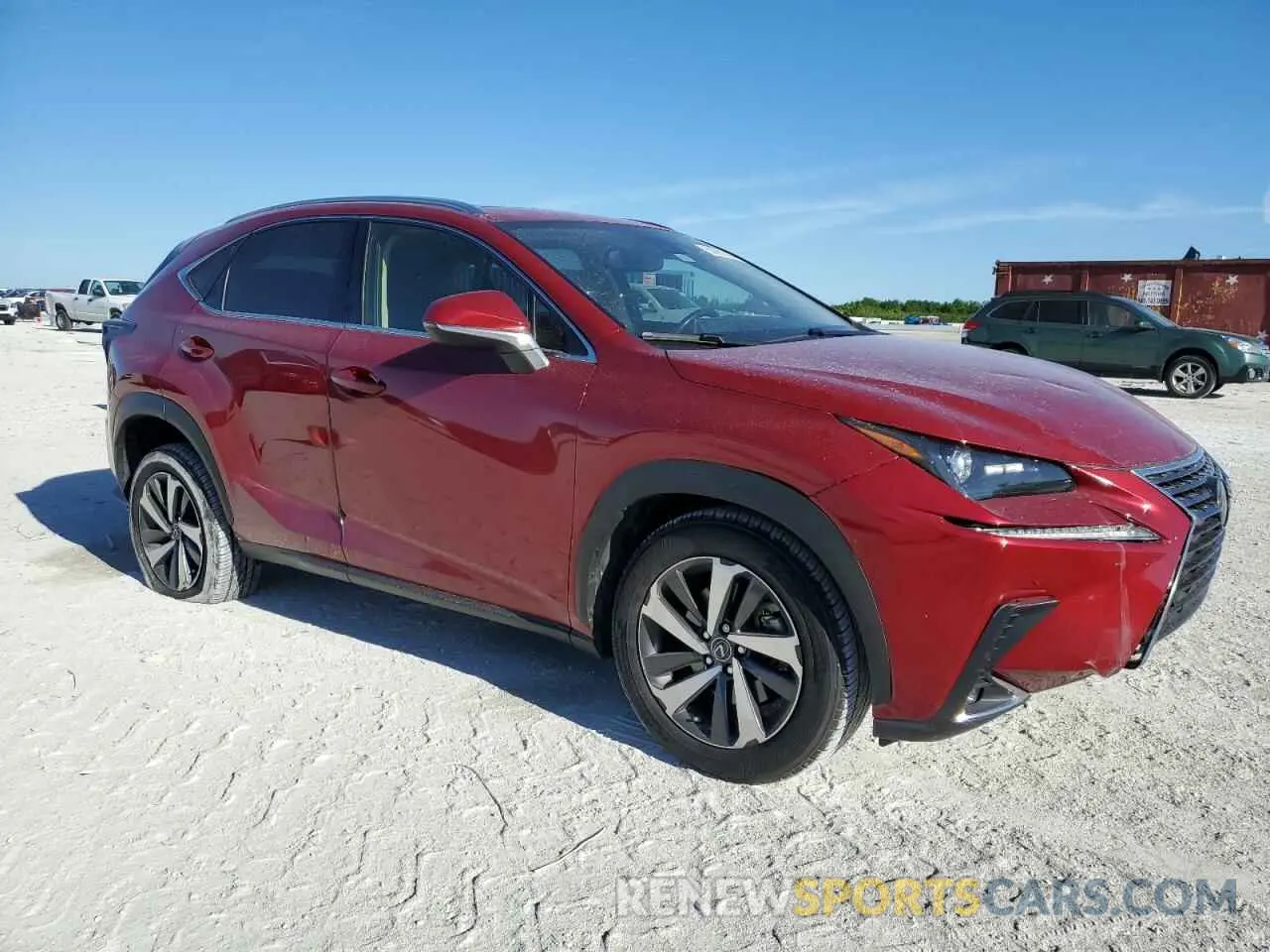 4 fotografías del automóvil dañado JTJGARBZ1L5017700 LEXUS NX 2020