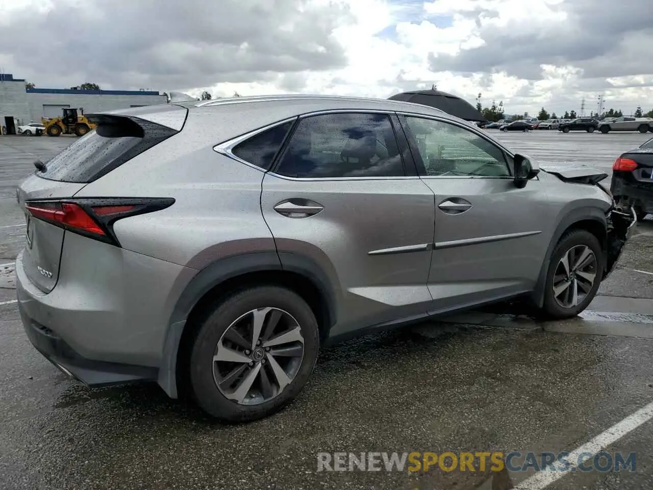 3 fotografías del automóvil dañado JTJGARBZ2L2164982 LEXUS NX 2020
