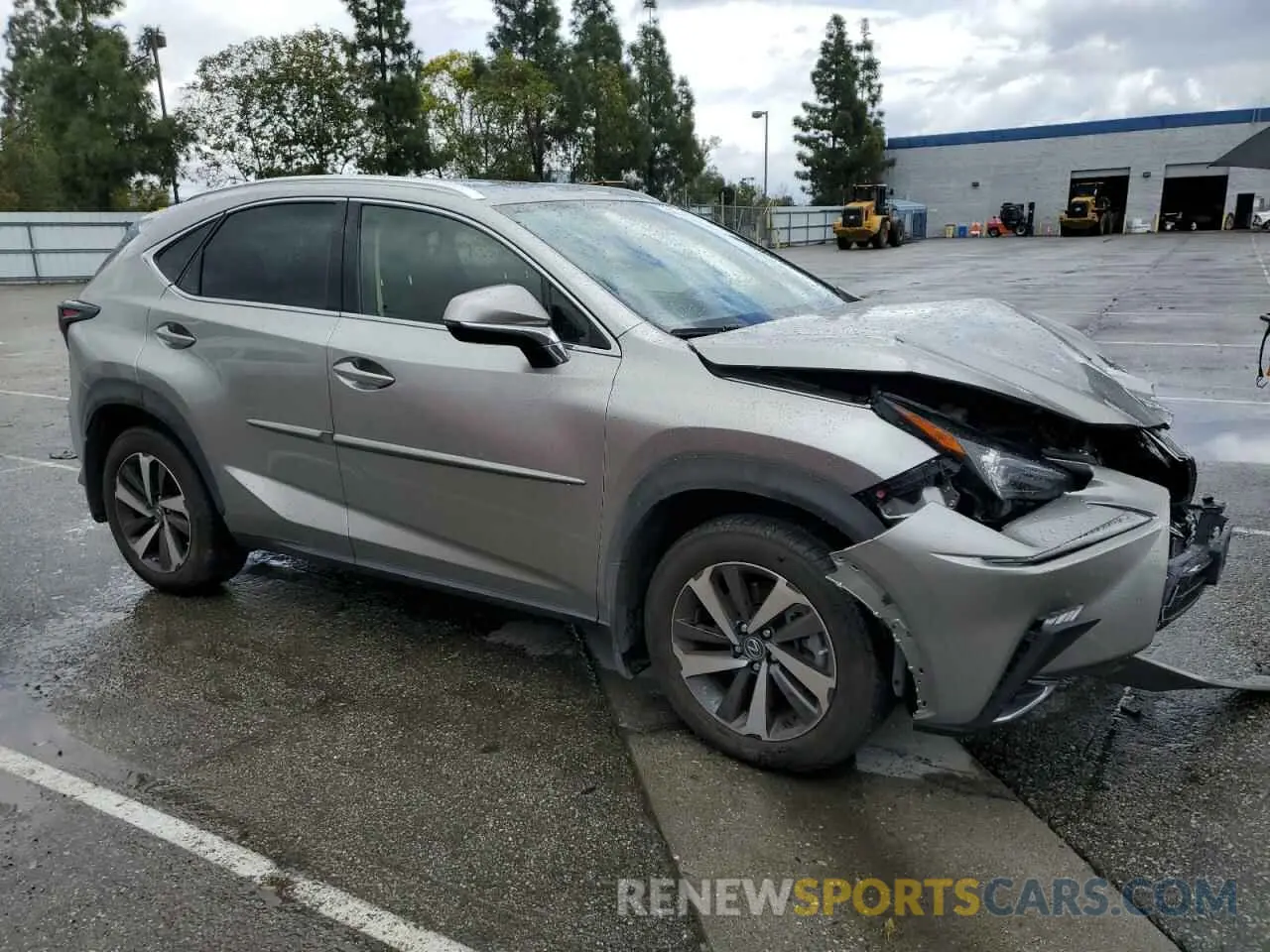4 fotografías del automóvil dañado JTJGARBZ2L2164982 LEXUS NX 2020