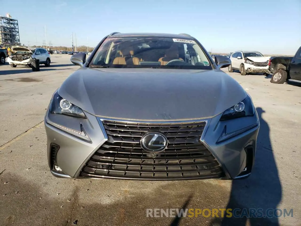 5 fotografías del automóvil dañado JTJGARBZ2L5017849 LEXUS NX 2020