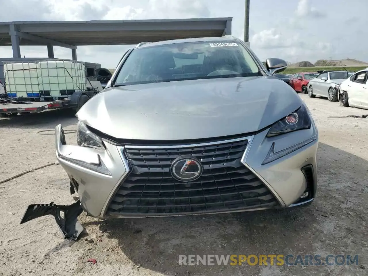 5 fotografías del automóvil dañado JTJGARBZ3L5009811 LEXUS NX 2020