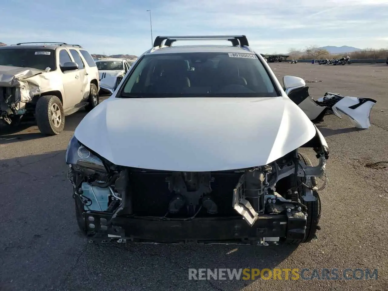 5 fotografías del automóvil dañado JTJGARBZ3L5020047 LEXUS NX 2020