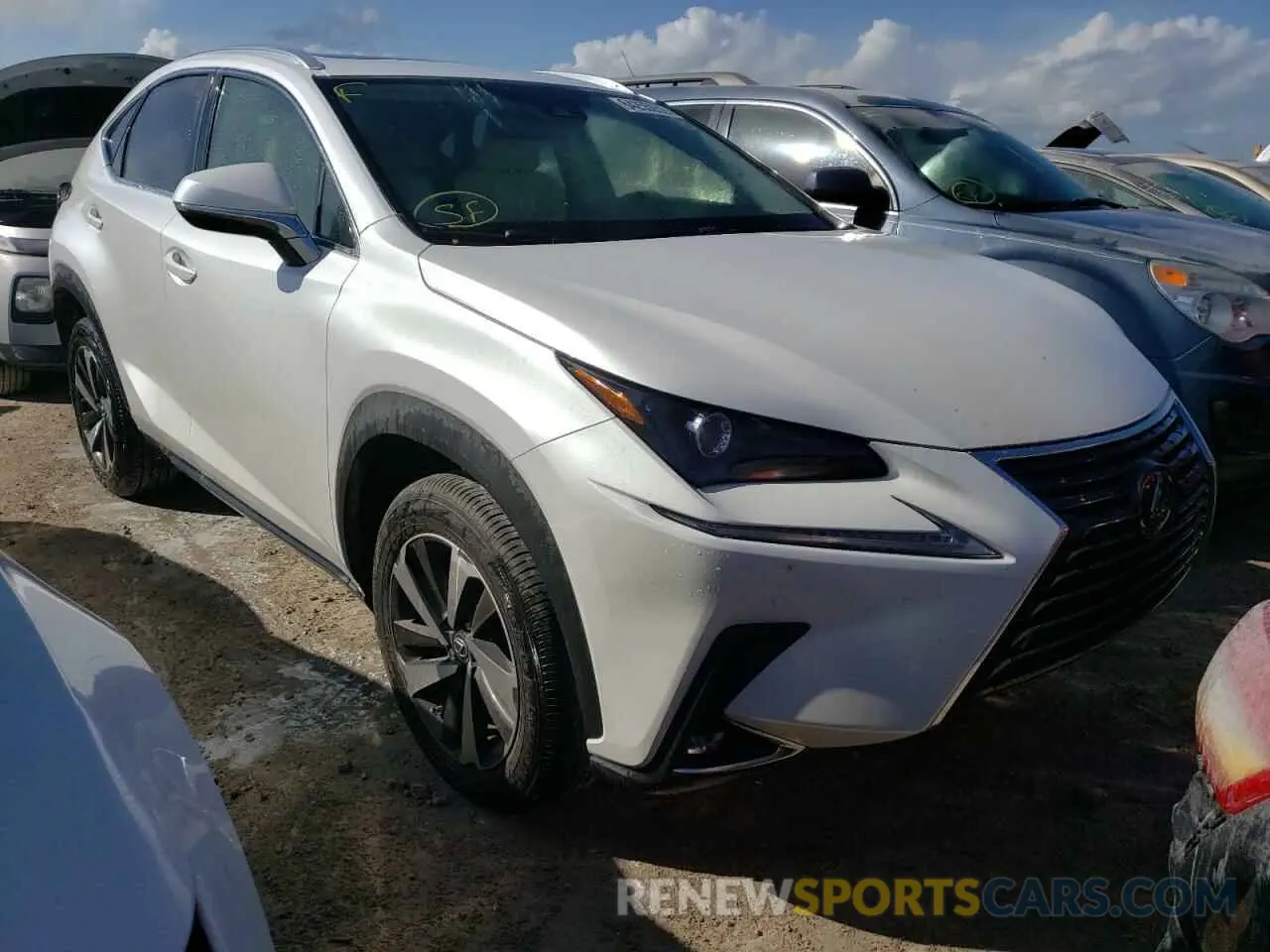 1 fotografías del automóvil dañado JTJGARBZ4L5007937 LEXUS NX 2020