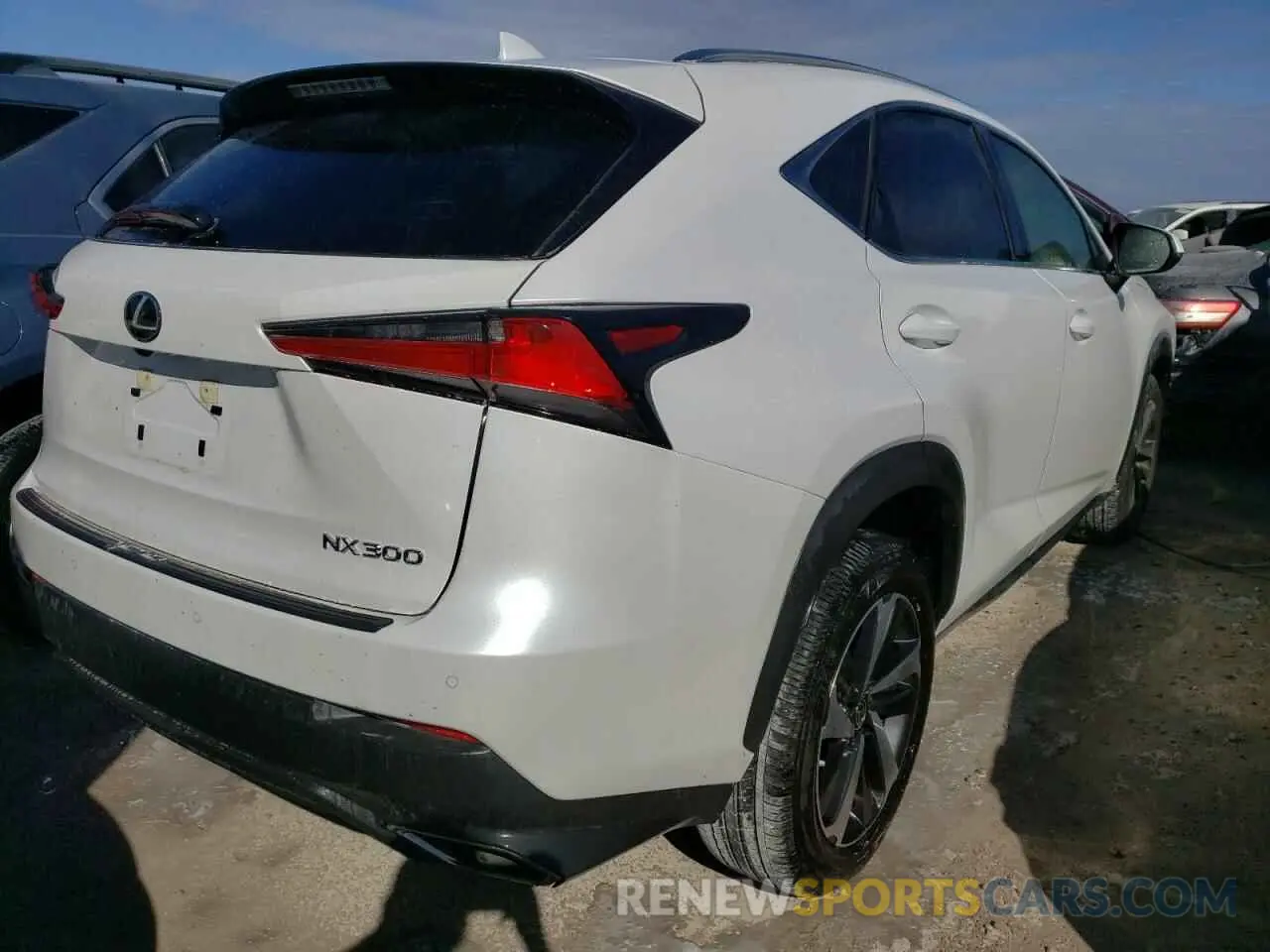 4 fotografías del automóvil dañado JTJGARBZ4L5007937 LEXUS NX 2020