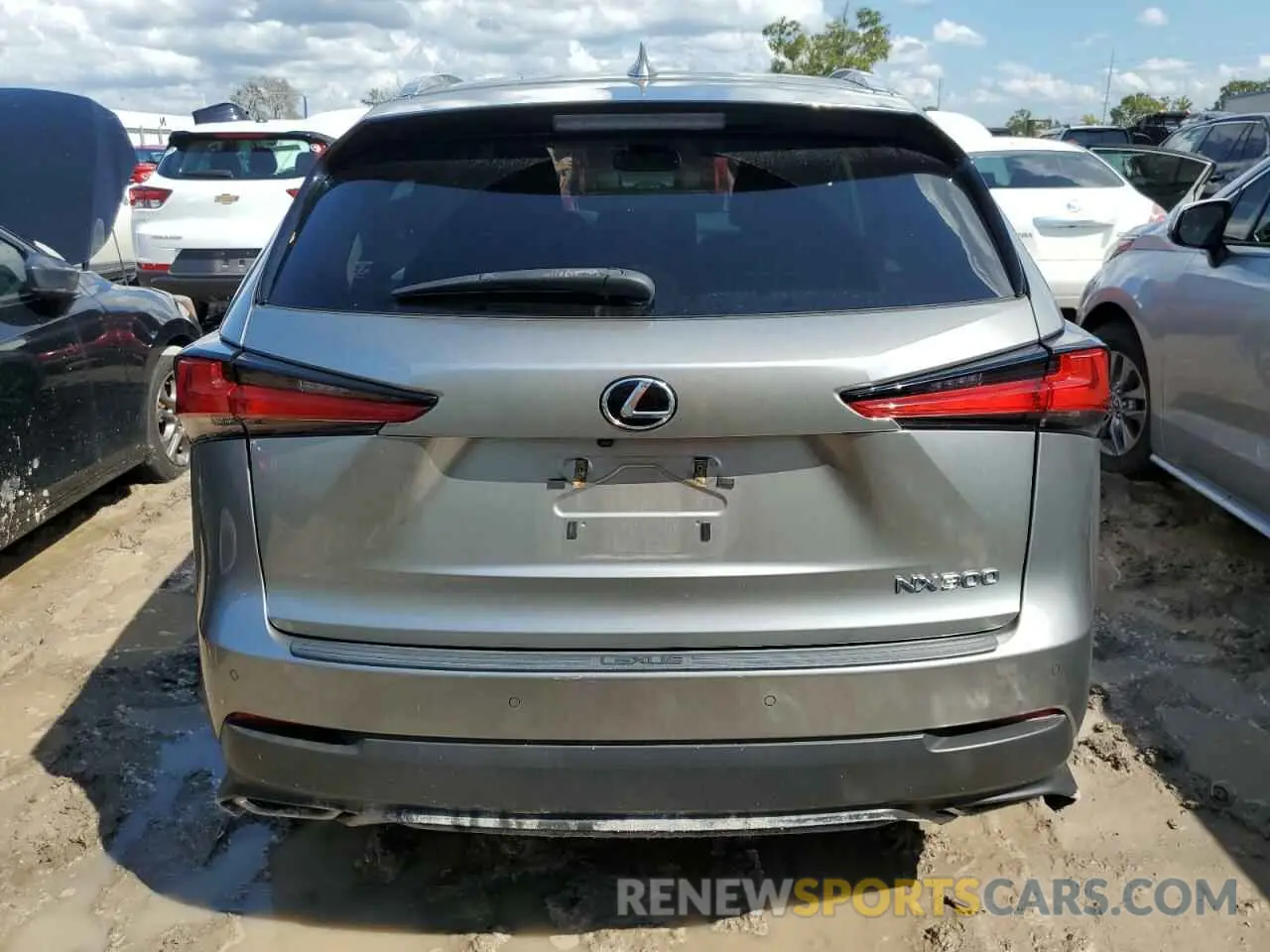 6 fotografías del automóvil dañado JTJGARBZ9L2162100 LEXUS NX 2020